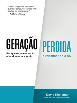 cover image of Geração Perdida